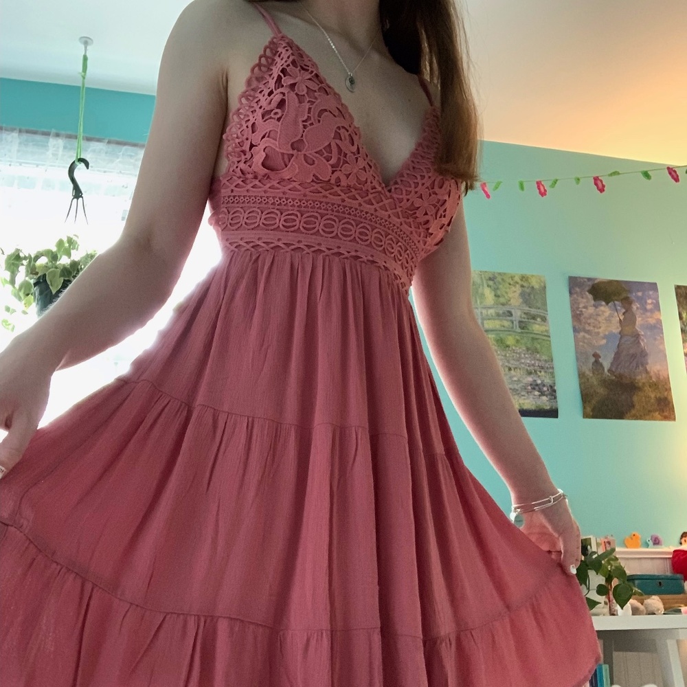 Blushing! Pink Windsor Dress